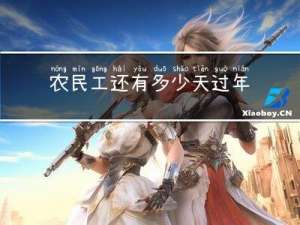 农民工还有多少天过年
