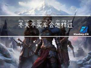 冬天不买车会怎样过
