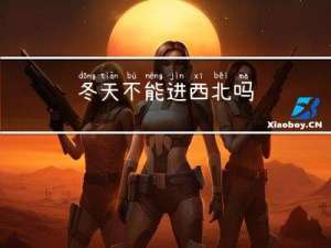 冬天不能进西北吗
