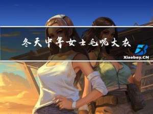 冬天中年女士毛呢大衣外套