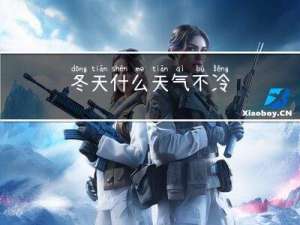 冬天什么天气不冷