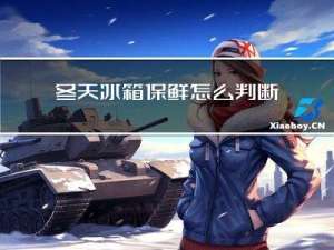 冬天冰箱保鲜怎么判断