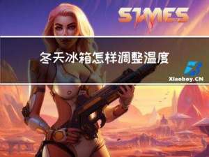 冬天冰箱怎样调整温度