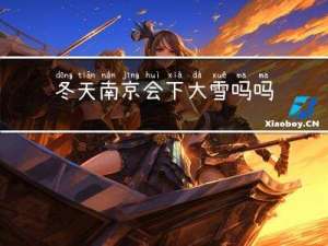 冬天南京会下大雪吗吗