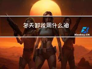 冬天卸妆用什么油