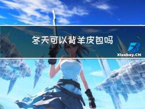 冬天可以背羊皮包吗