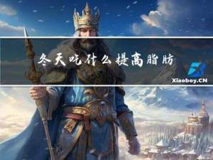 冬天吃什么提高脂肪