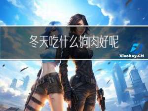 冬天吃什么狗肉好呢