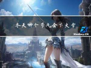 冬天哪个节气会下大雪