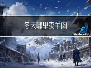 冬天哪里卖羊肉