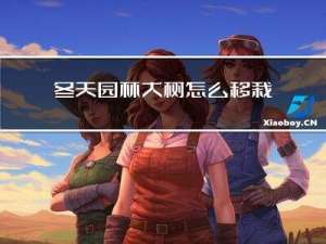 冬天园林大树怎么移栽