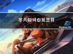 冬天如何自发豆芽