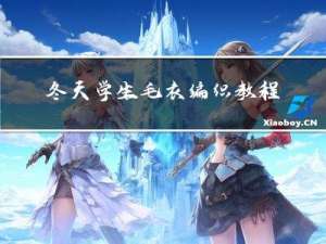 冬天学生毛衣编织教程