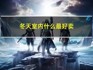 冬天室内什么最好卖
