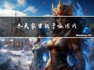 冬天家里能干嘛图片