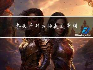 冬天干什么的英文单词
