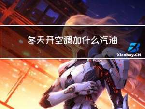 冬天开空调加什么汽油