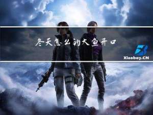 冬天怎么钓大鱼开口