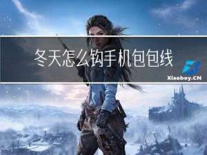 冬天怎么钩手机包包线