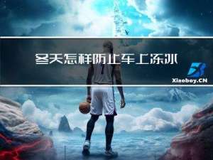 冬天怎样防止车上冻冰