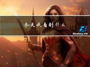 冬天我看到什么