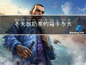 冬天放奶茶的箱子多大