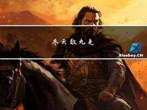 冬天数九是