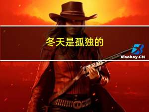 冬天是孤独的