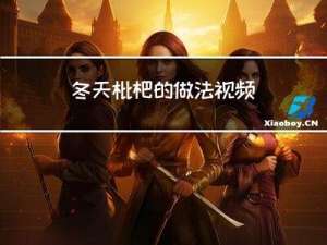 冬天枇杷的做法视频
