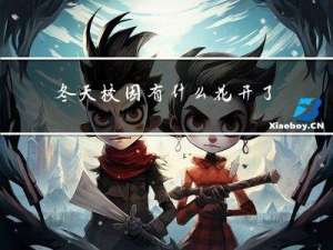 冬天校园有什么花开了