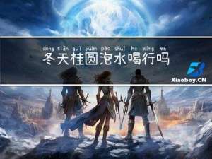 冬天桂圆泡水喝行吗