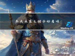 冬天水蓝色裙子好看吗