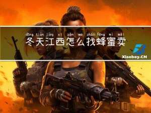 冬天江西怎么找蜂蜜卖