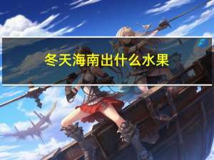 冬天海南出什么水果