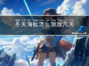 冬天海虹怎么放放几天