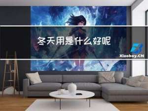 冬天用是什么好呢