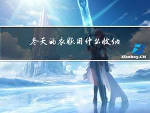 冬天的衣服用什么收纳