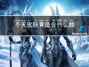 冬天皮肤黄适合什么颜色