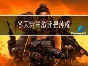 冬天穿羊绒还是纯棉
