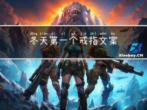 冬天第一个戒指文案