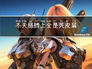 冬天胳膊上全是死皮屑