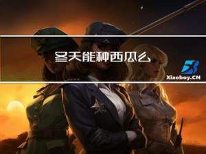 冬天能种西瓜么