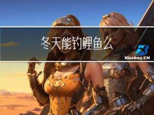 冬天能钓鲤鱼么