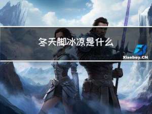 冬天脚冰凉是什么