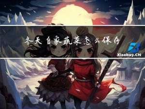 冬天自家蔬菜怎么保存