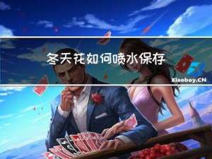 冬天花如何喷水保存