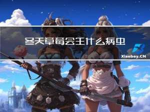 冬天草莓会生什么病虫