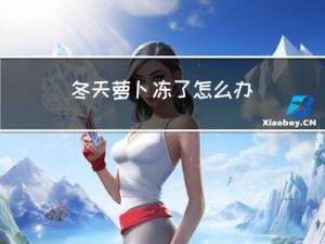 冬天萝卜冻了怎么办
