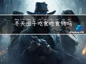冬天虫子吃食吃食物吗