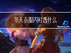 冬天衣服内衬选什么